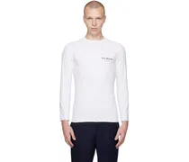 White Raglan Long Sleeve T-Shirt