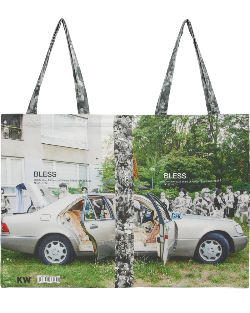 BLESS Multicolor Nº77 Coverbookbag Tote Print