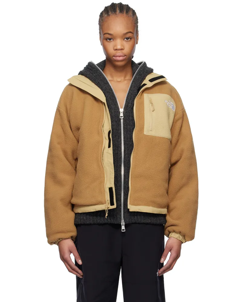 The North Face Brown & Khaki Yumiori Reversible Jacket Qv3