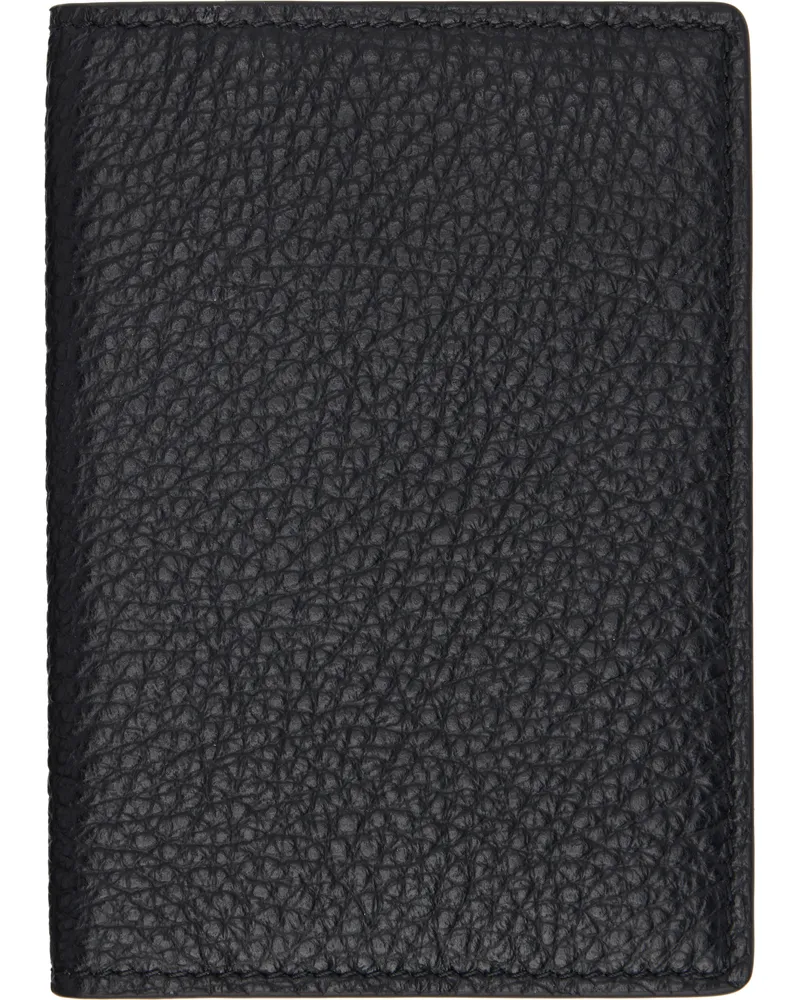 Common Projects Black Folio Wallet 7001