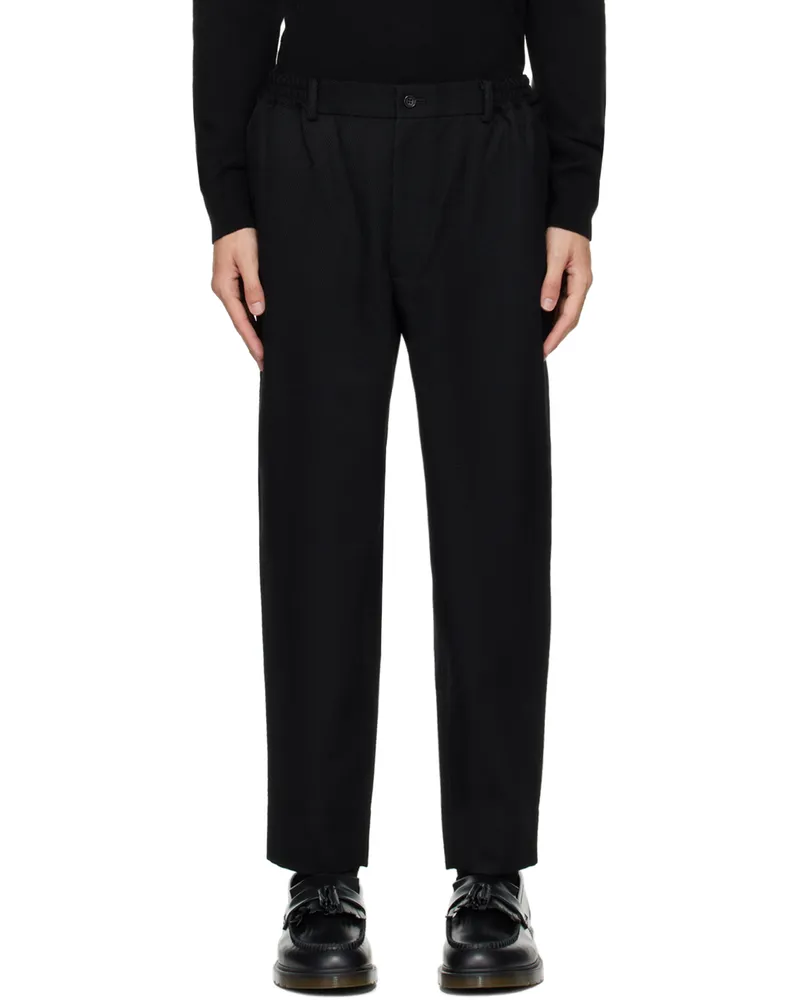 Comme des Garçons Black Wool Trousers 1