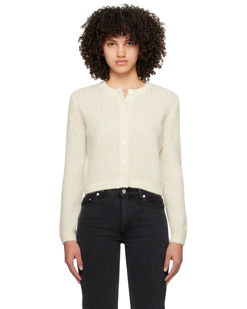 A.P.C. Off-White Milo Cardigan Aac