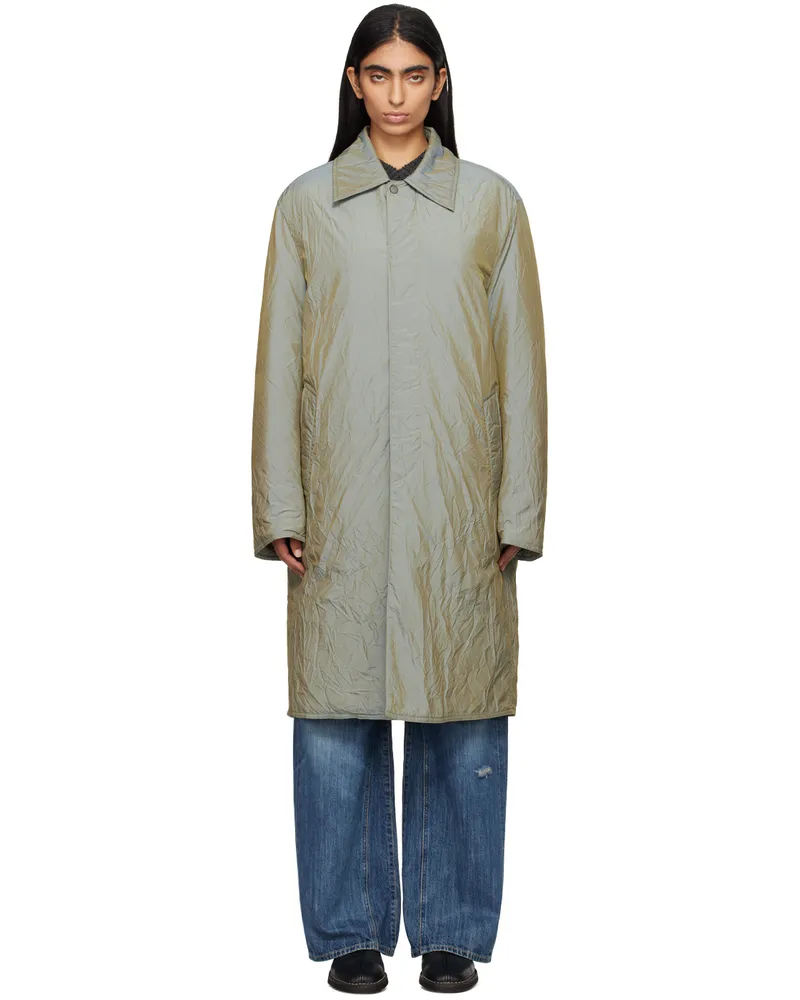 Our Legacy Green Blithe Coat Shining