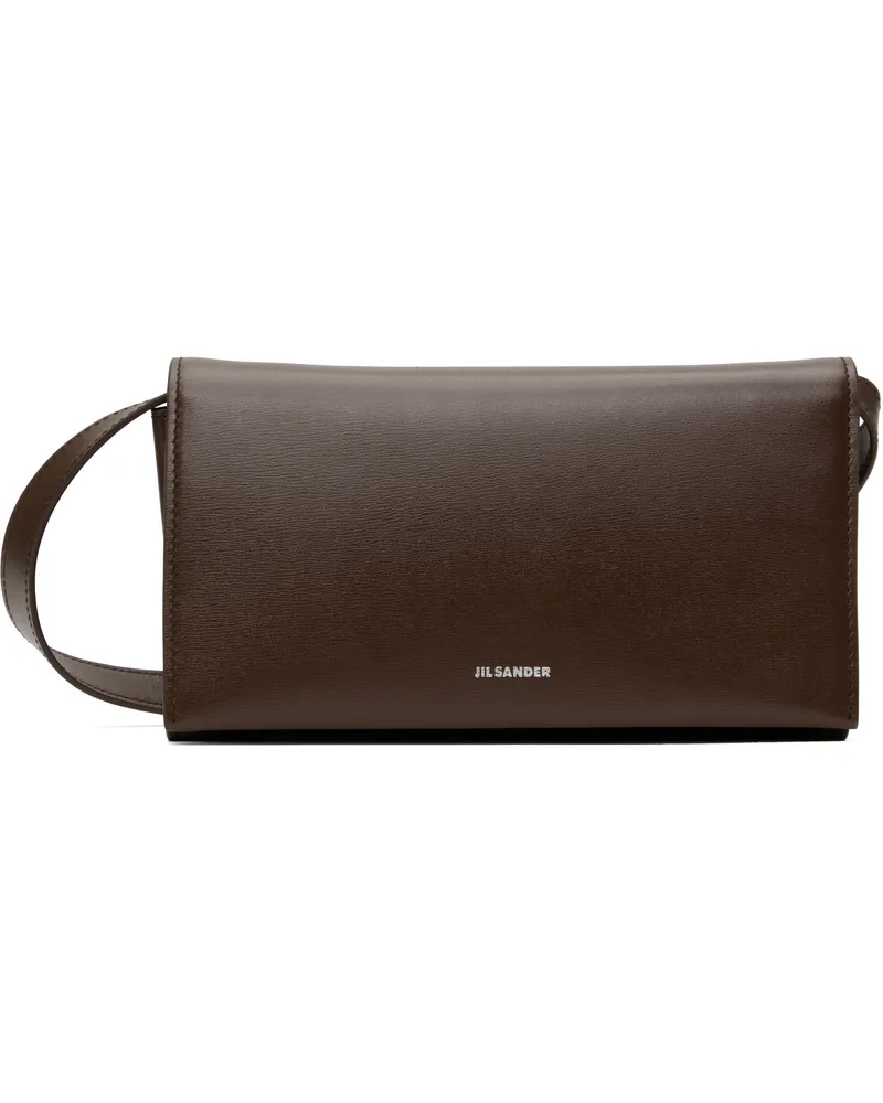 Jil Sander Burgundy All-Day Bag 205