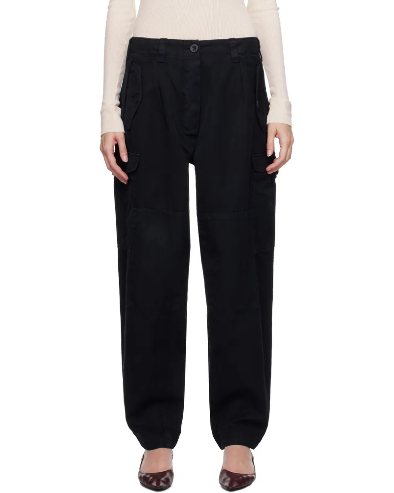 Casey Casey Navy Mupo Trousers Dark
