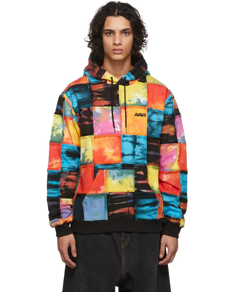 ARG Multicolor Patchwork Hoodie Multi
