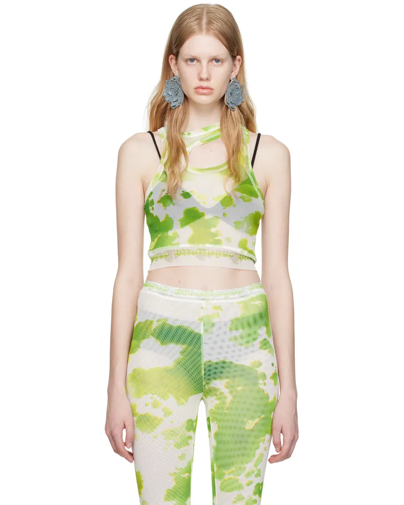OTTOLINGER SSENSE Exclusive Green Tank Top Special