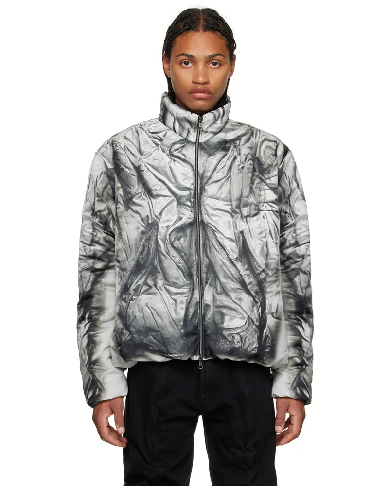 Y/PROJECT White Print Jacket White