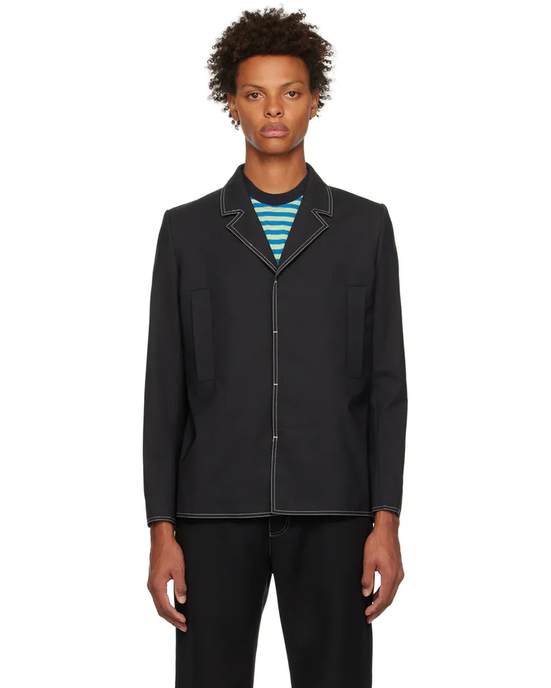 SUNNEI Navy Classic Blazer 0097