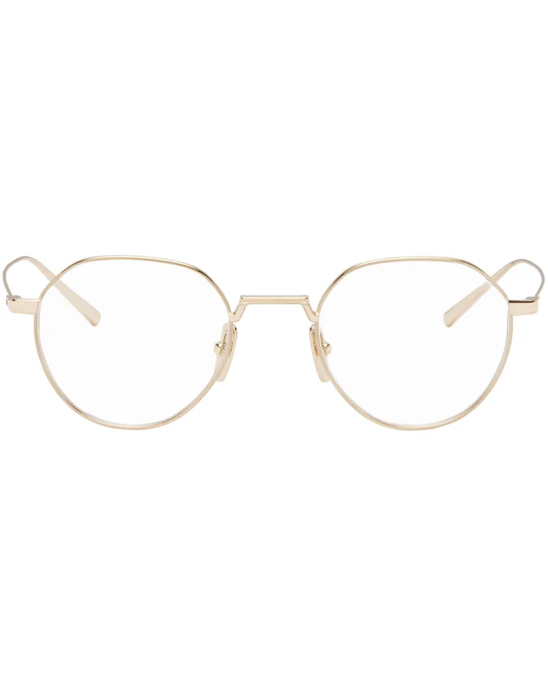 DITA Gold Artoa.82 Glasses White