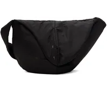 Black Amorphous Crossbody Bag