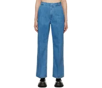 SSENSE Exclusive Blue Jeans