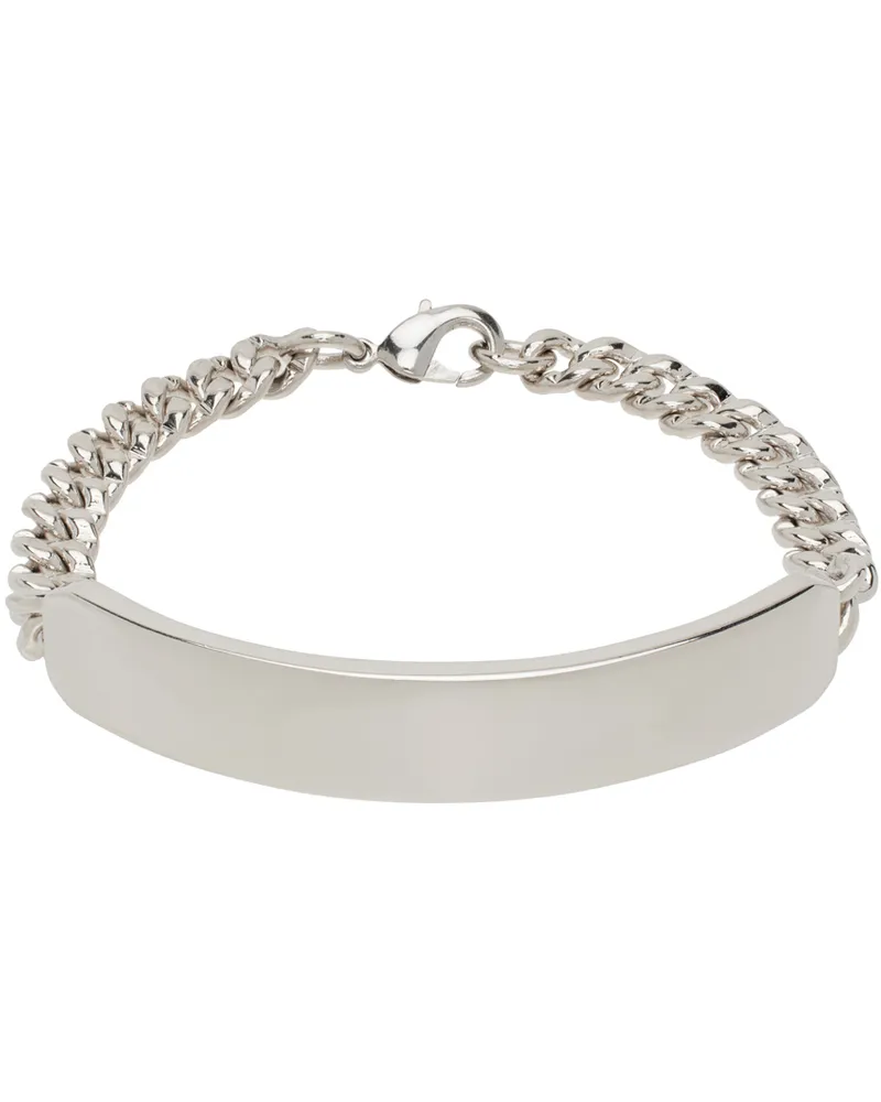 A.P.C. Silver Darwin Bracelet Rab