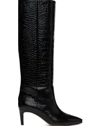 Paris Texas Black Stiletto 60 Tall Boots Carbone