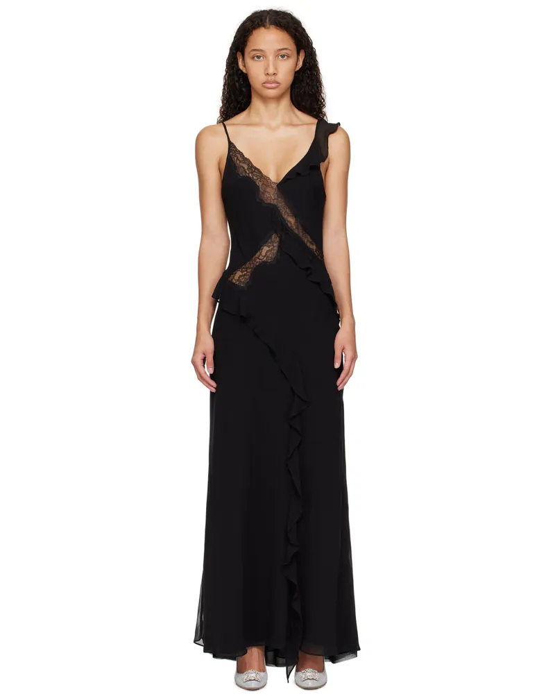 bec & bridge Black Knox Maxi Dress Black