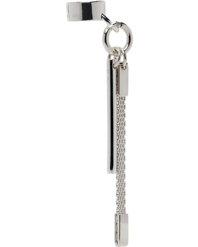 RÄTHEL & WOLF Silver Moa Single AirPod Charm Silver