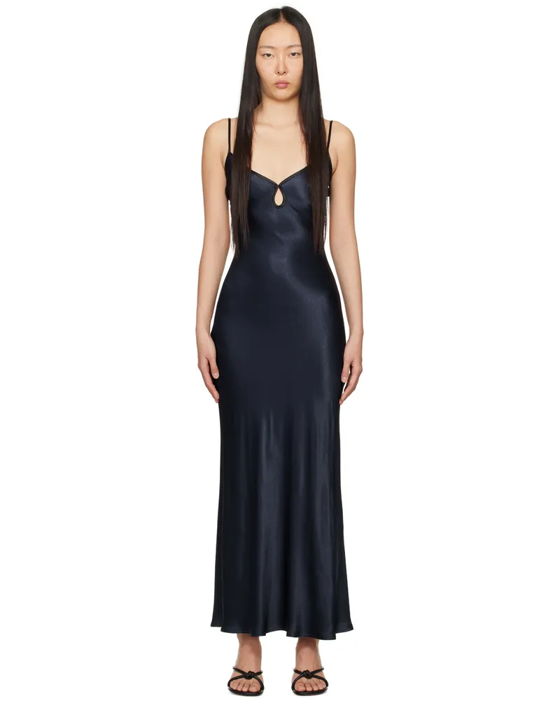 bec & bridge Navy & Black Cedar City Maxi Dress Ink