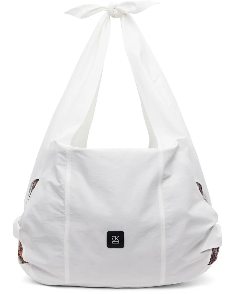 J.KIM White Bale Bag White