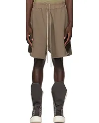 DRKSHDW by Rick Owens Gray Loose-Fit Shorts Dust