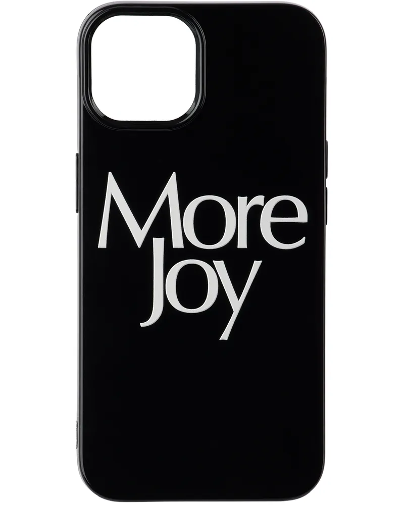 MORE JOY Black 'More Joy' iPhone 13 Case Black