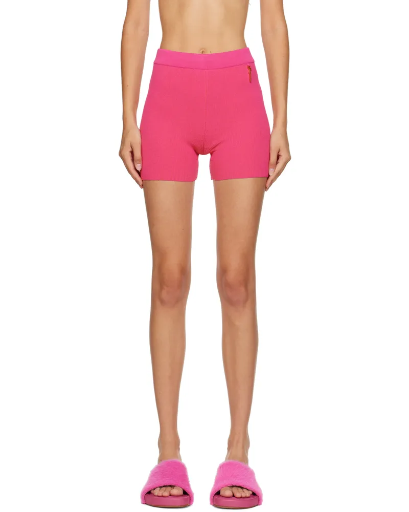 Jacquemus Pink 'Le Short Pralu' Shorts 430