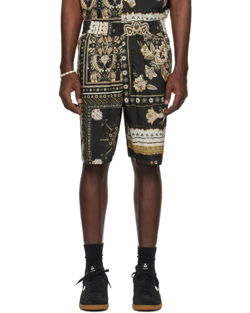 Isabel Marant Black Gregorian Shorts Bkoc
