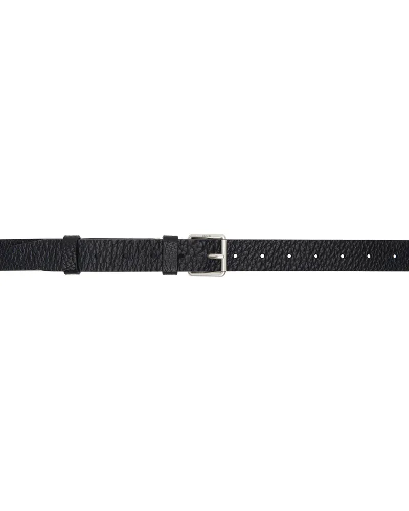 Christophe Lemaire Black Reversed 30 Belt Bk999