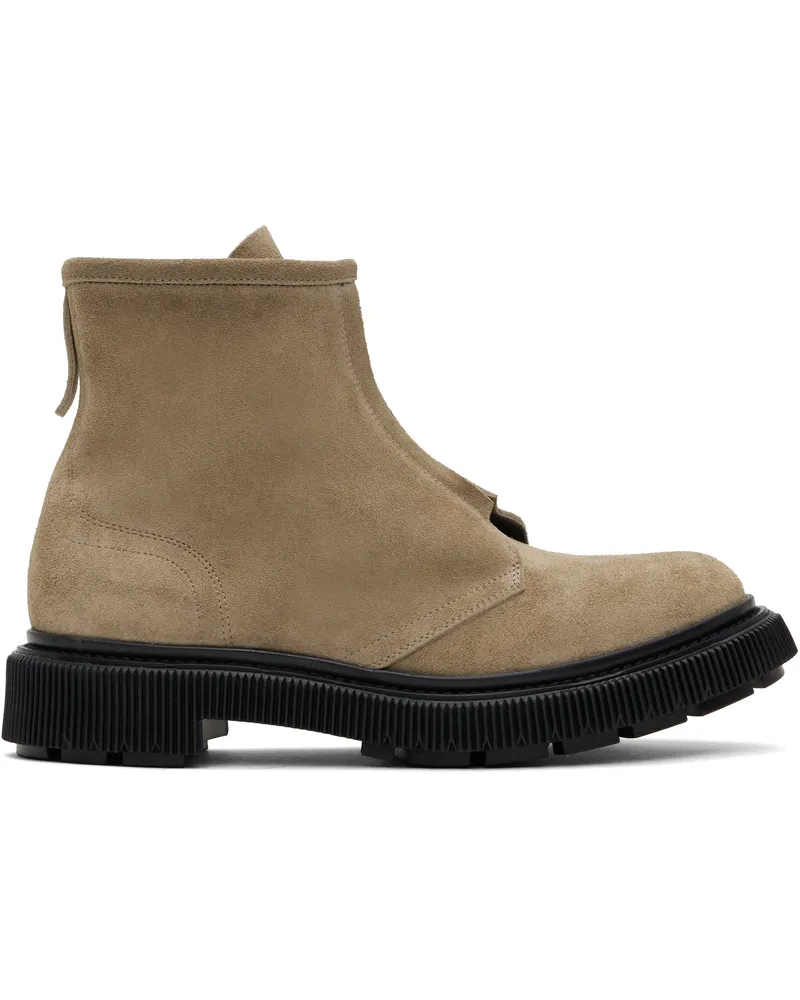 Adieu Paris Taupe Type 197 Boots Faded