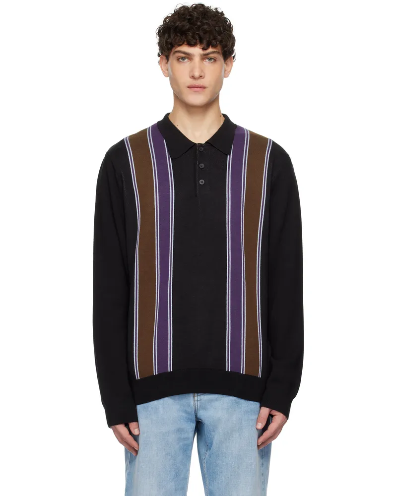 Carhartt WIP Black Arlo Polo 2kfxx