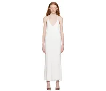 Off-White Form Cross Back Midi Dress