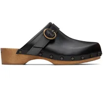 Black Thalie Clogs