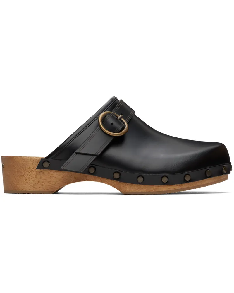 Isabel Marant Black Thalie Clogs 01bk