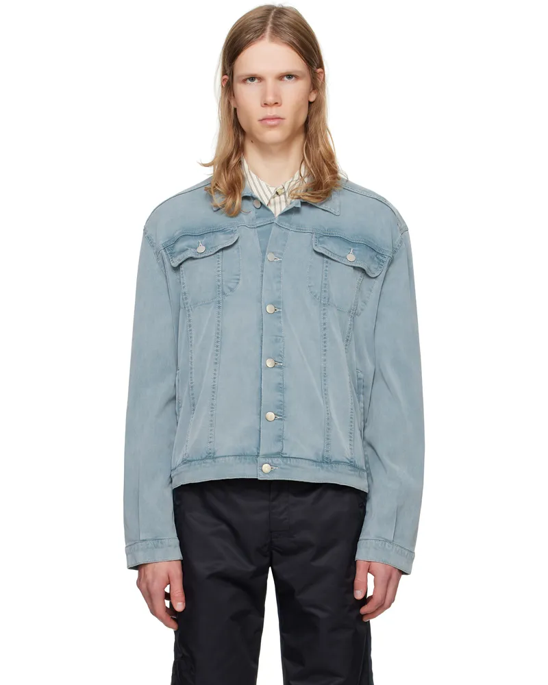 GIMAGUAS Blue Jasper Denim Jacket Blue