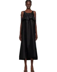 BITE Studios Black Crush Maxi Dress Black