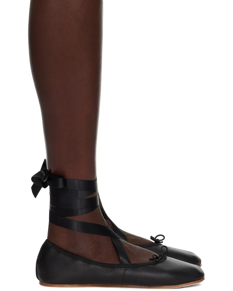 Repetto Black Sophia Ballerina Flats 410