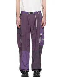 and wander Purple Gramicci Edition Cargo Pants Multi