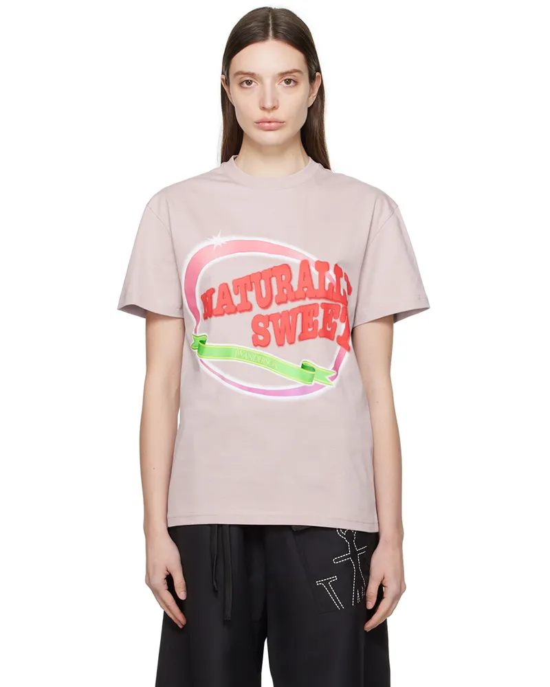 J.W.Anderson Purple 'Naturally Sweet' T-Shirt 700