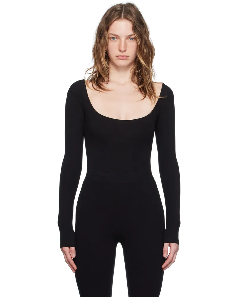Gil Rodriguez Black 'El Tigre' Bodysuit Black