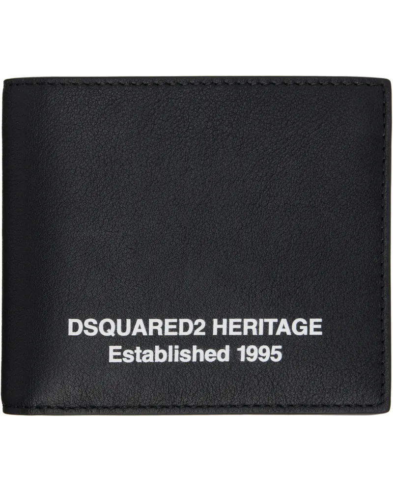 Dsquared2 Black 'Dsquared2 Heritage' Wallet Black