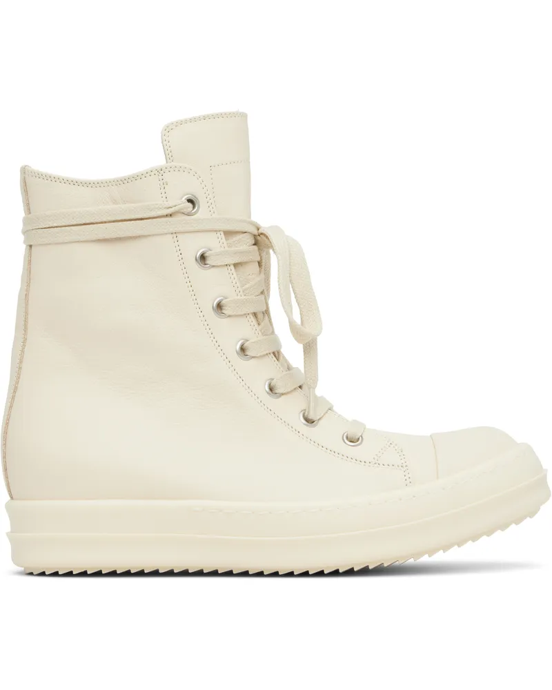 Rick Owens Off-White Hollywood High-Top Sneakers 1111