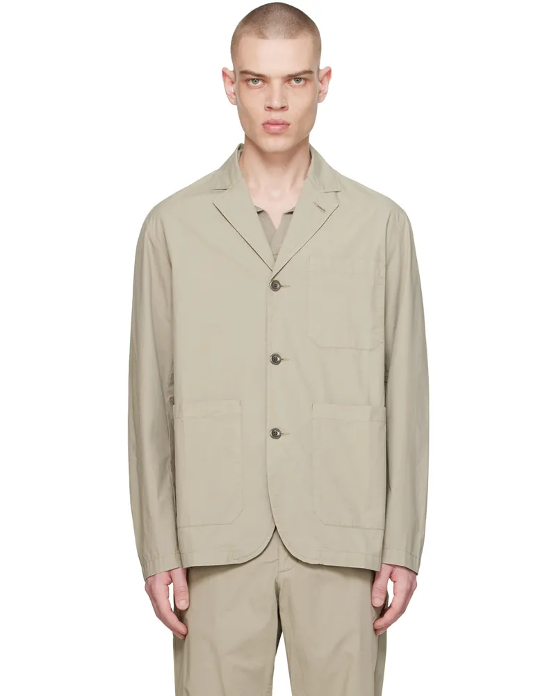 Norse Projects Gray Nilas Blazer Clay