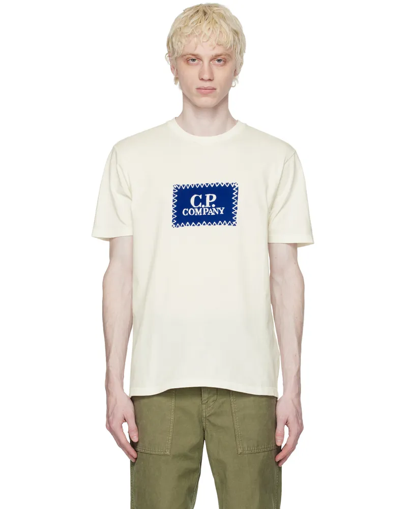 C.P. Company White Crewneck T-Shirt V01
