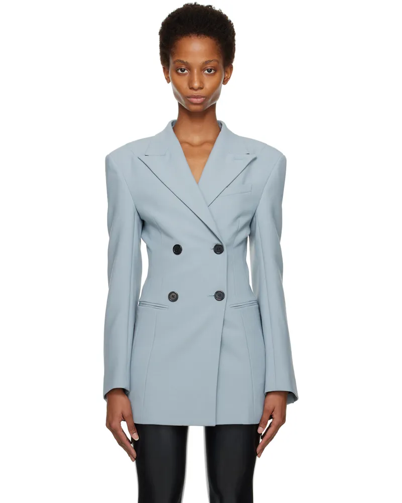 KWAIDAN EDITIONS Gray Double-Breasted Blazer Grey