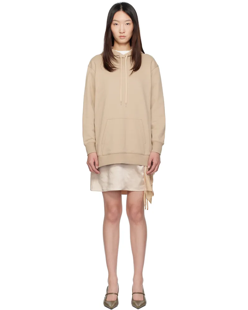 3.1 phillip lim Beige Combo Hoodie & Minidress Set Concrete