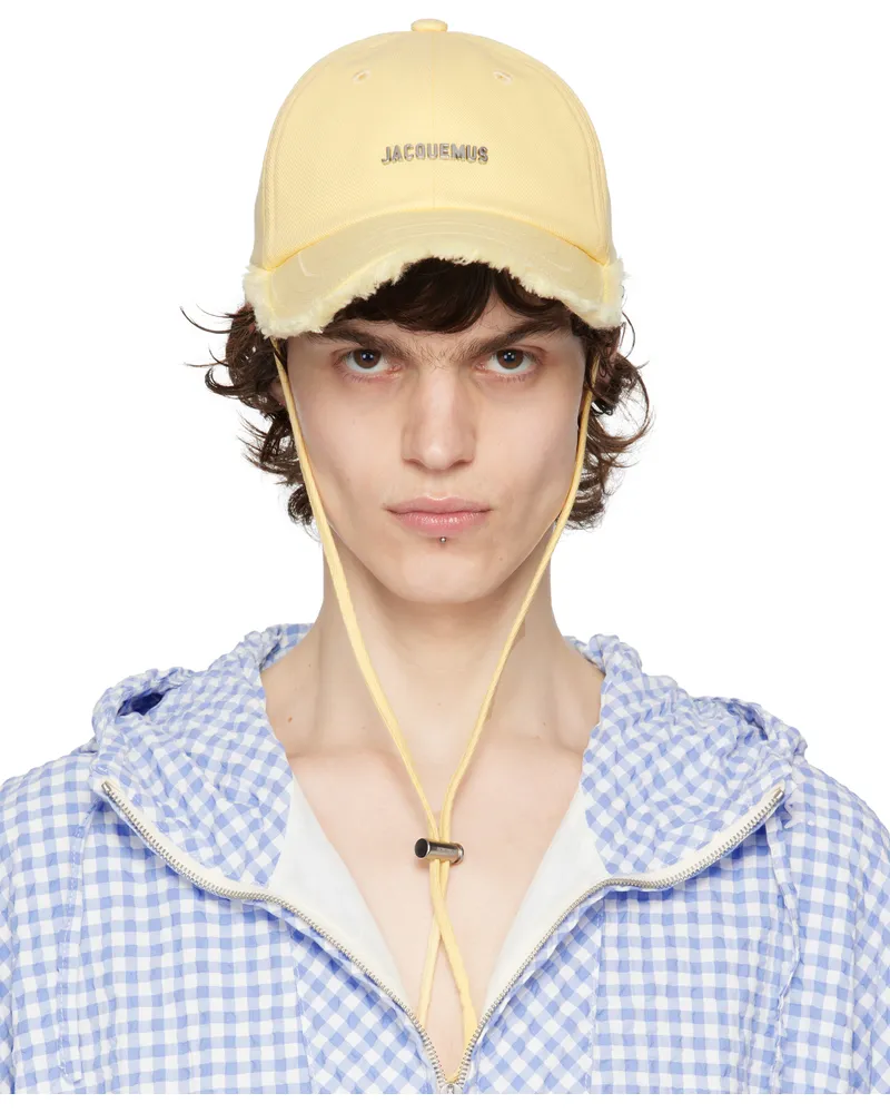 Jacquemus Yellow 'The Artichaut' Cap 205