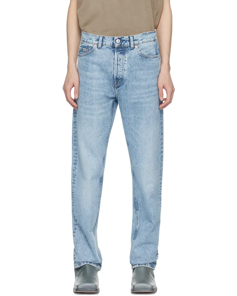 Our Legacy Blue First Cut Jeans Left