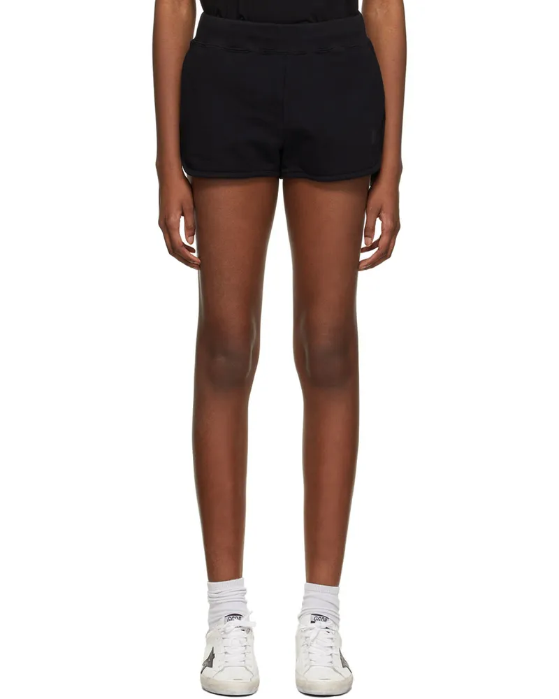 Golden Goose Black Diana Star Shorts 90100