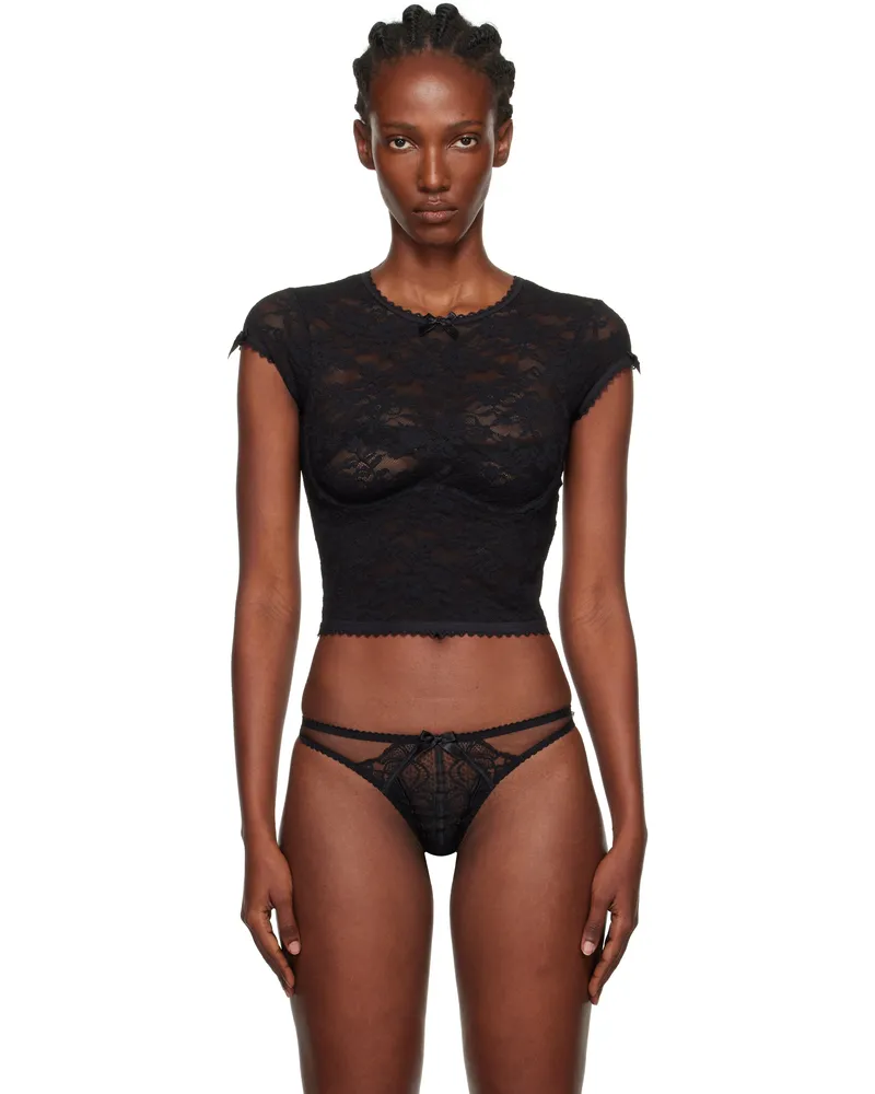 Agent Provocateur Black Frankie T-shirt 001001