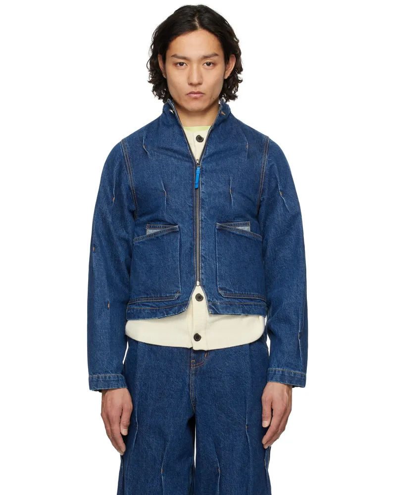 Adererror Blue 0108 Denim Jacket Blue