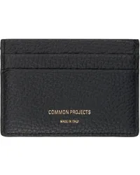 Common Projects Black Multi Card Holder Black